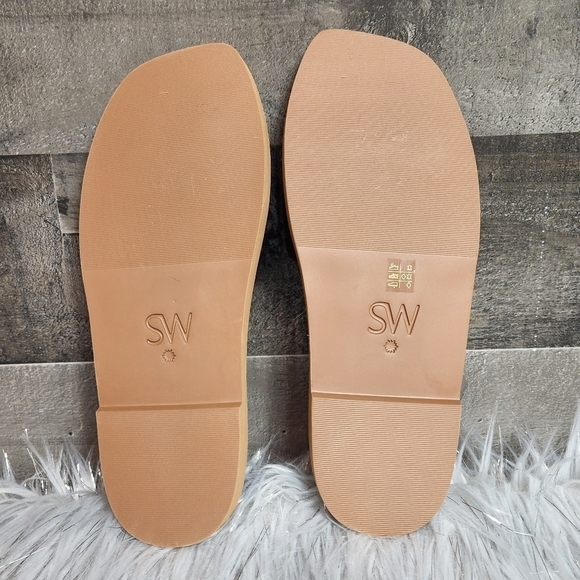 NWOB Stuart Weitzman Cammy Shearling-Strap Slide Sandals | 8.0 - Picture 8 of 10